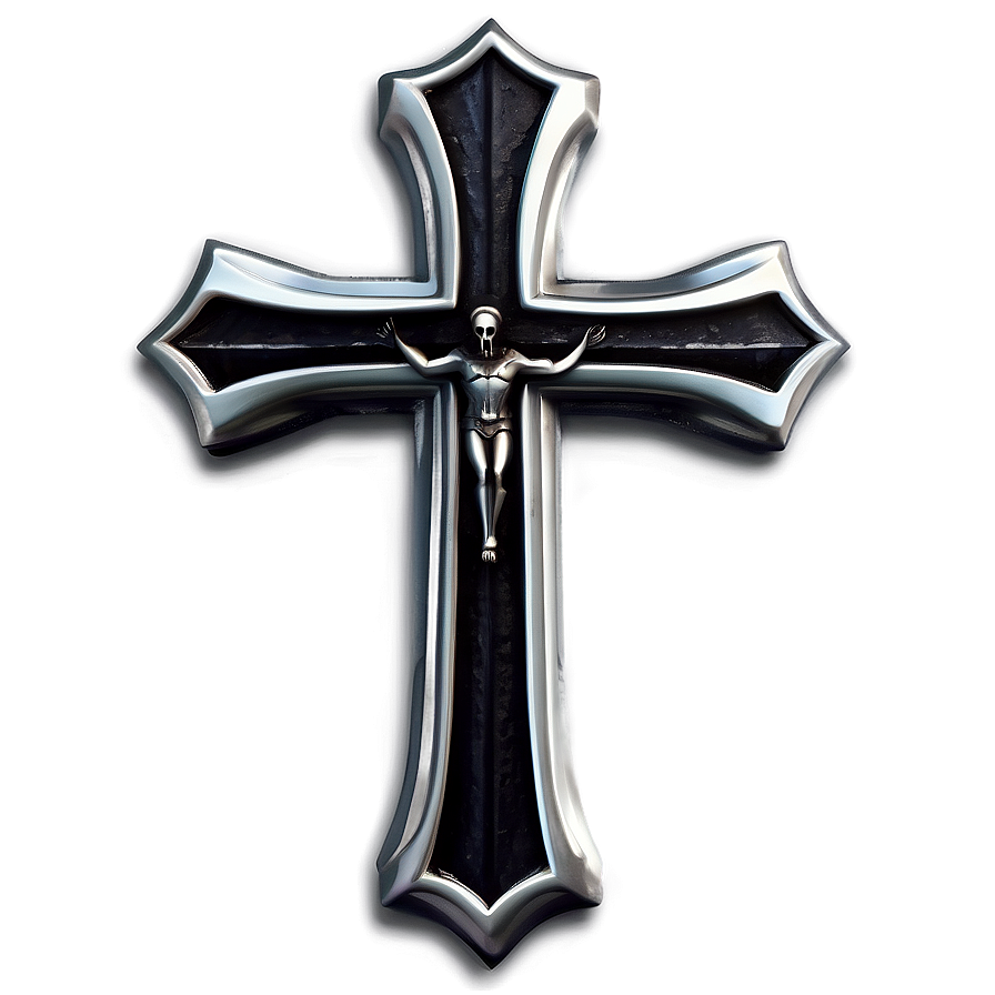Dark Cross Icon Png Whw