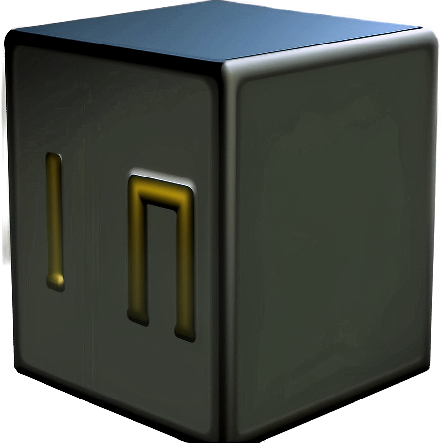 Dark Cube Png 05242024