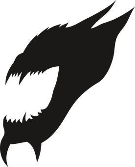 Dark Dragon Silhouette