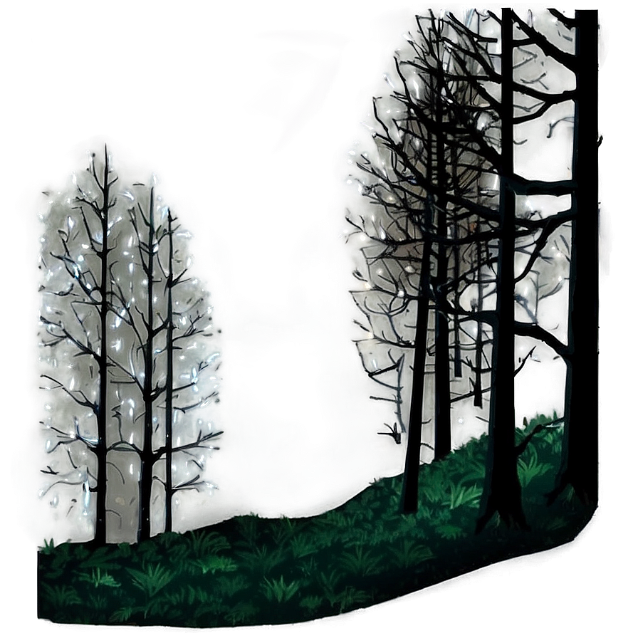 Dark Enchanted Forest Png Arw