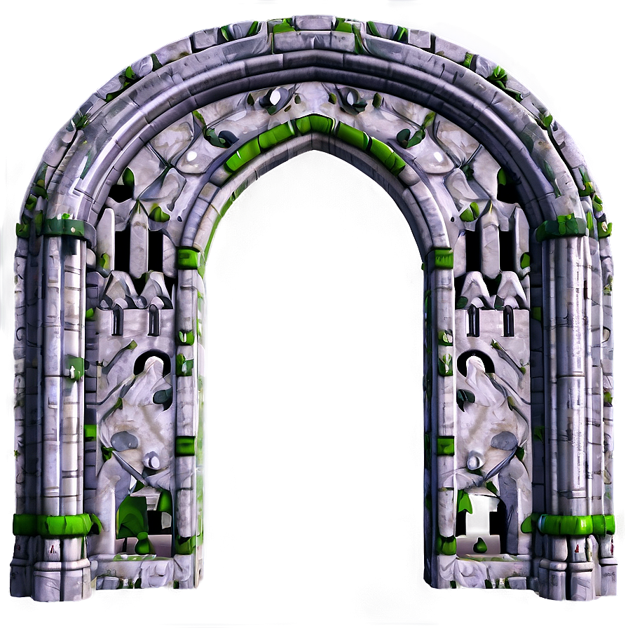 Dark Gothic Archway Png 33