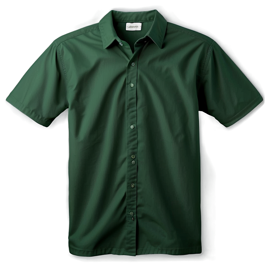 Dark Green Blank Shirt Png Ffs11