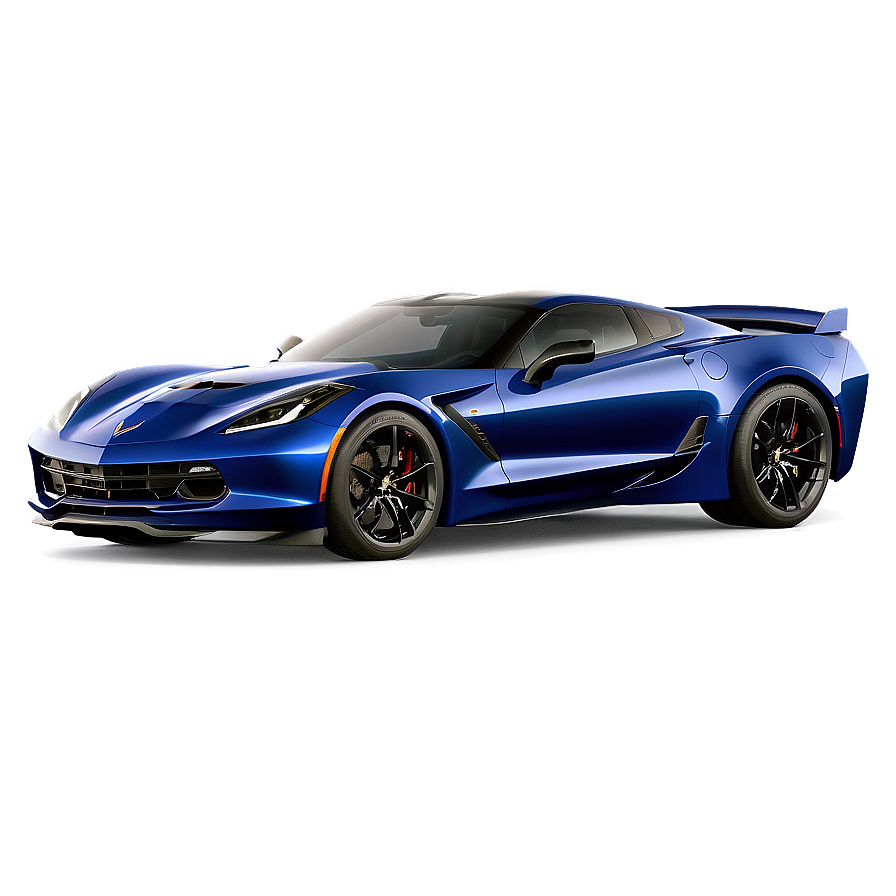 Dark Knight Corvette C8 Png 06252024