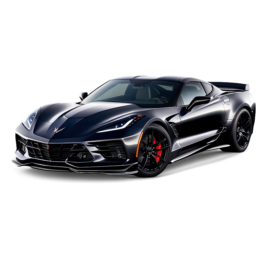 Dark Knight Corvette C8 Png 80