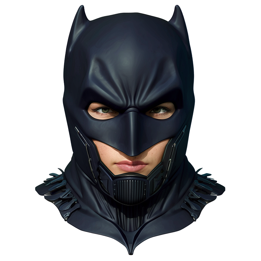 Dark Knight Cowl Design Png 06282024