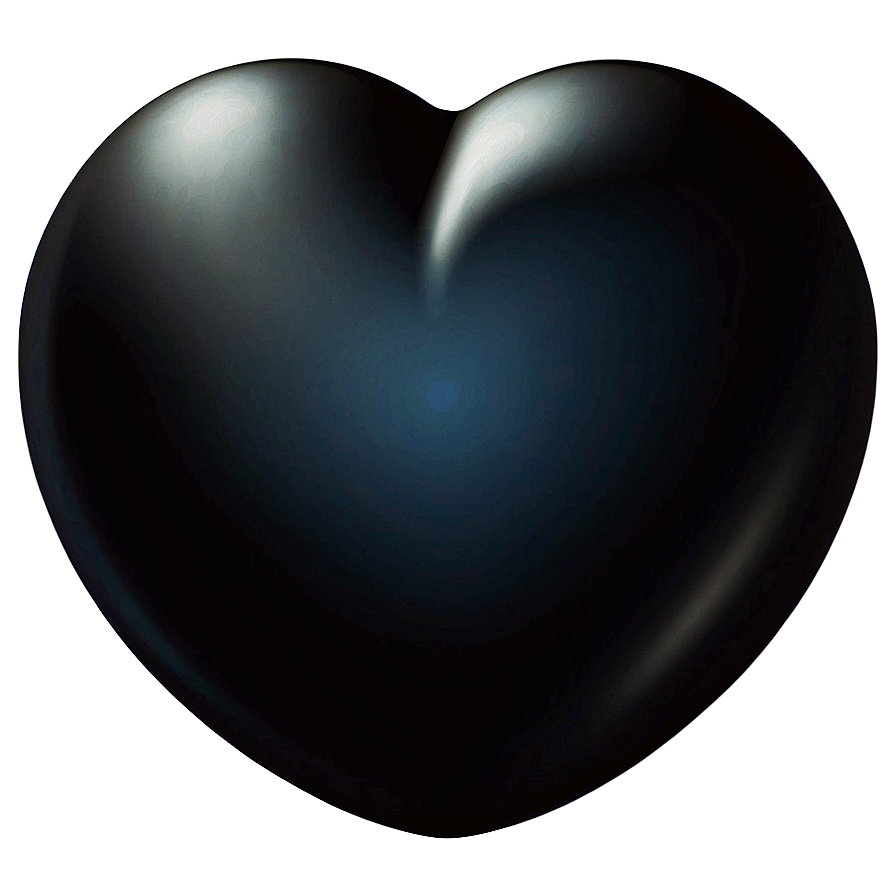 Dark Love Heart Png 06272024