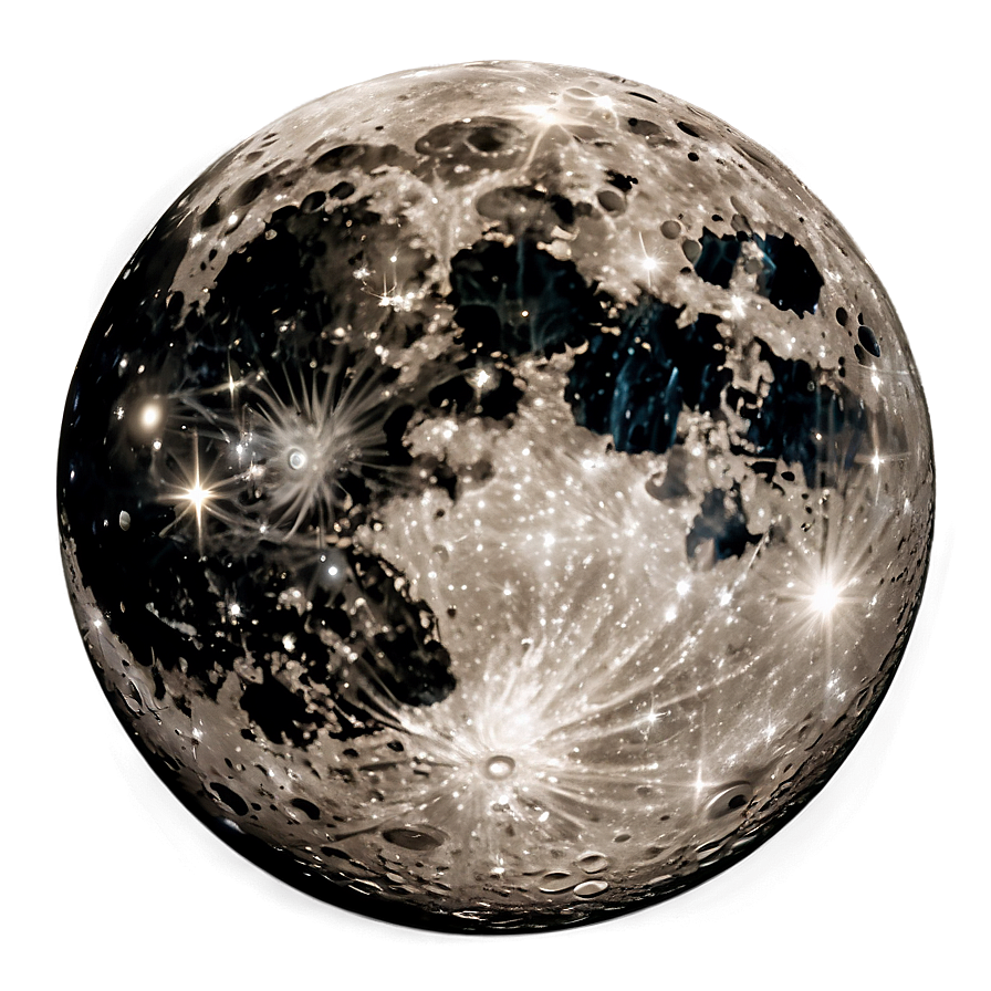 Dark Moon In Space Png Bjf8