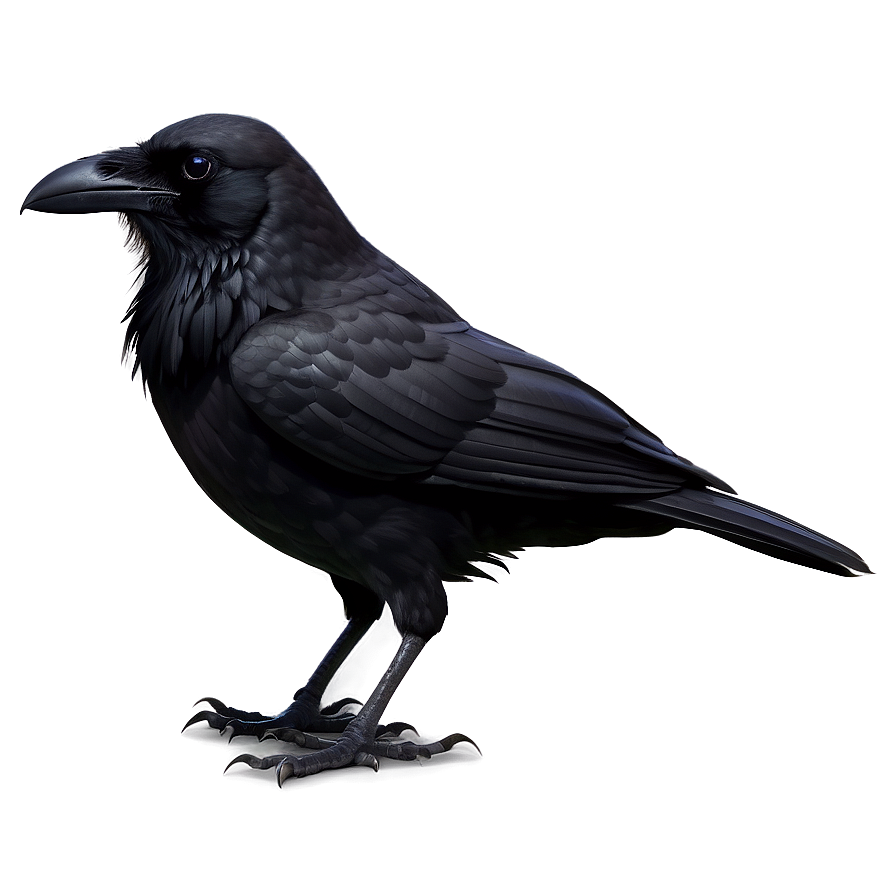 Dark Ominous Crow Png 05062024