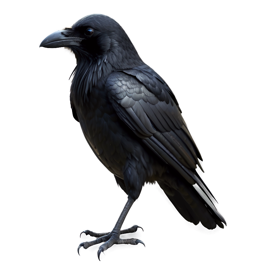 Dark Ominous Crow Png 65