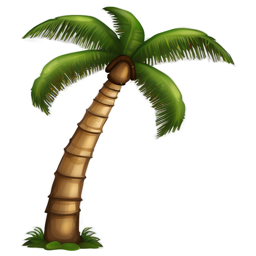 Dark Palm Tree Emoji Png Moi