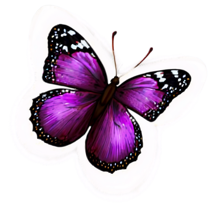 Dark Purple Butterfly Png Lbm82