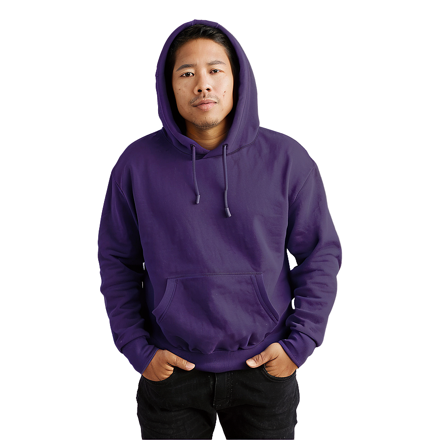 Dark Purple Hoodie Graphic Png 75