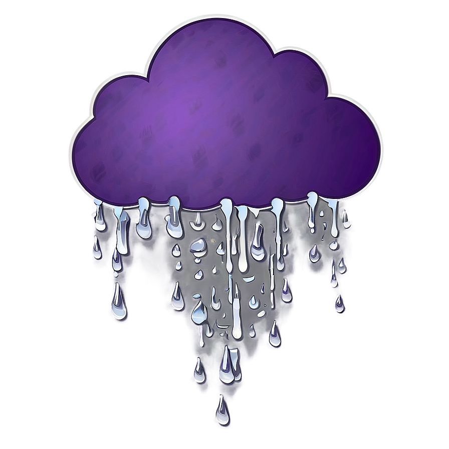 Dark Purple Rain Clouds Png Ord11