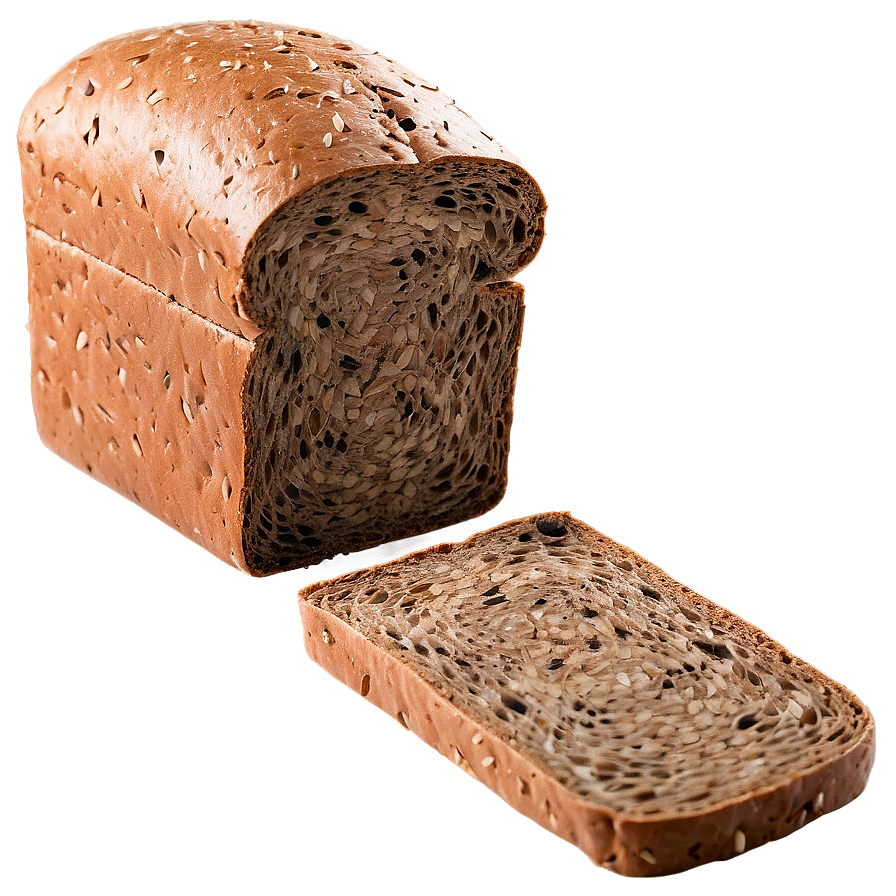 Dark Rye Bread Slice Png 61