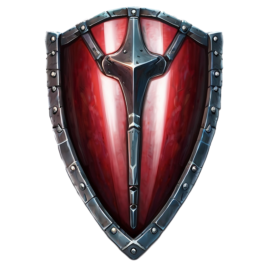 Dark Shield Vector Png Sca70