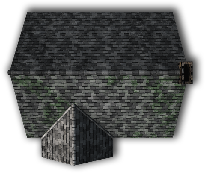 Dark Shingled Roof Texture