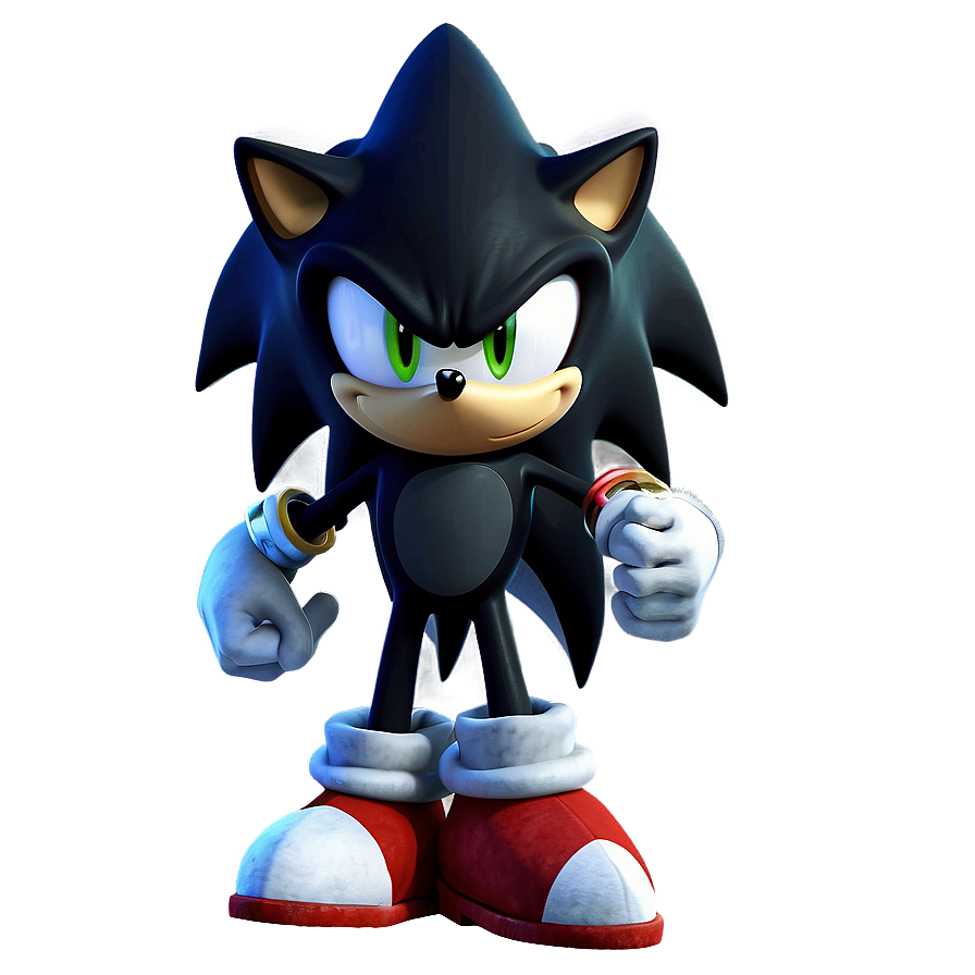 Dark Sonic Rival Shadow Png 35