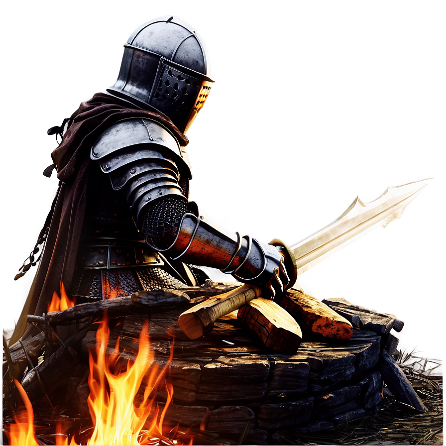 Dark Souls Bonfire Art Png Nvn