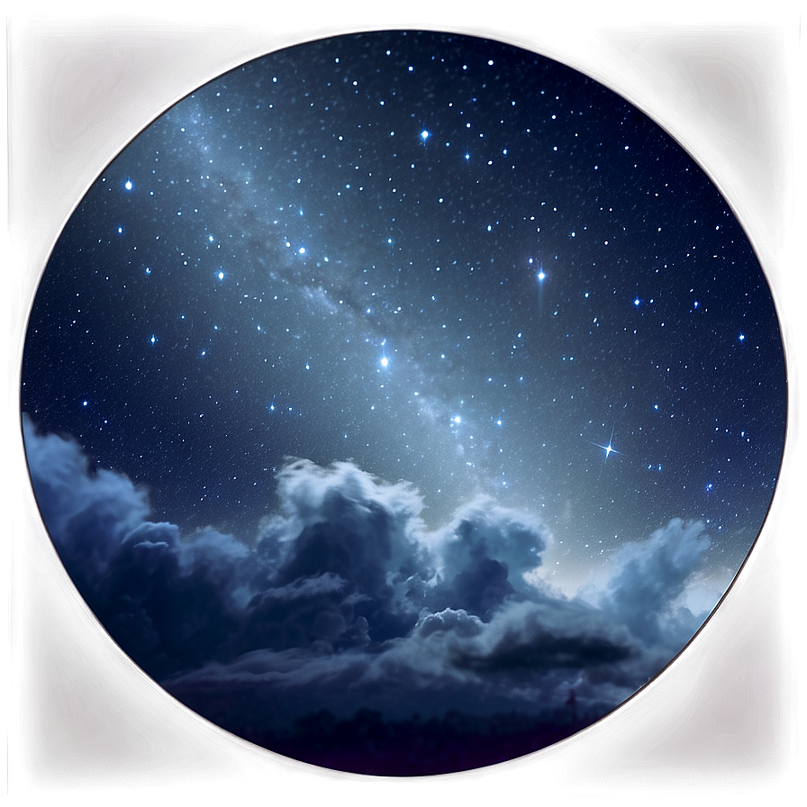 Dark Starry Sky Png Rxy