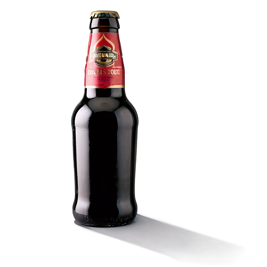 Dark Stout Beer Bottle Png 06122024