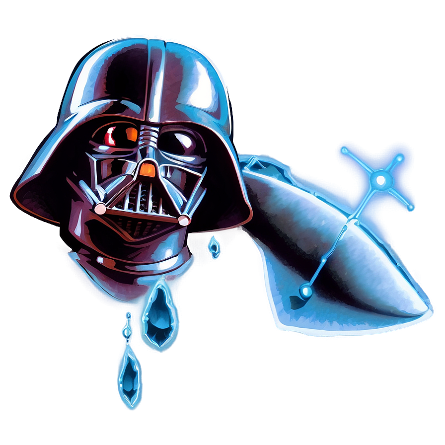 Darth Vader Comic Style Png Oyc89