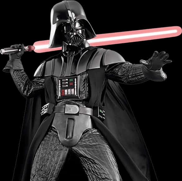Darth Vader With Lightsaber