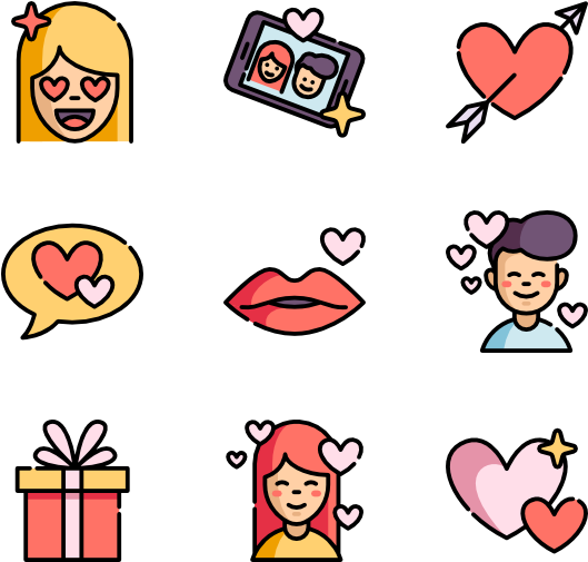 Dating Related Emoji Collection