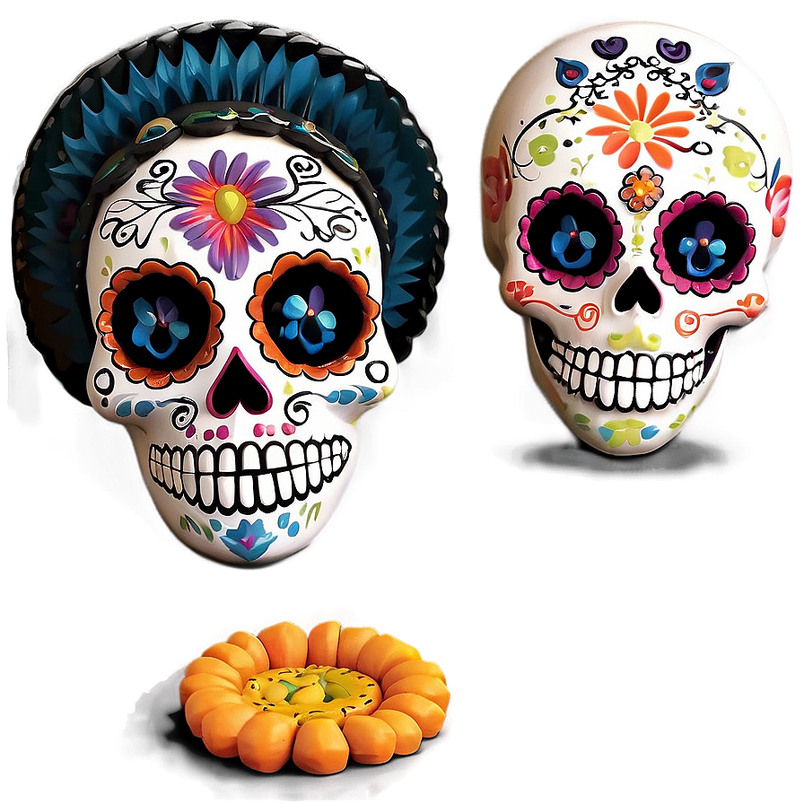 Day Of The Dead Family Gatherings Png 06112024