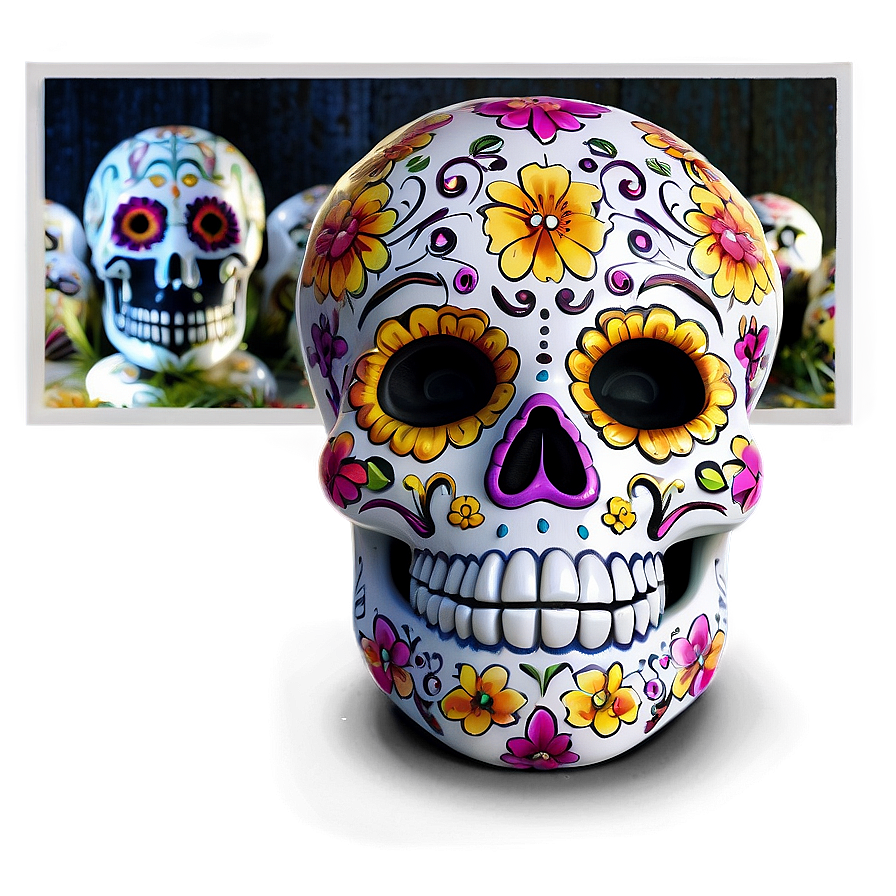 Day Of The Dead Themed Party Png 06112024