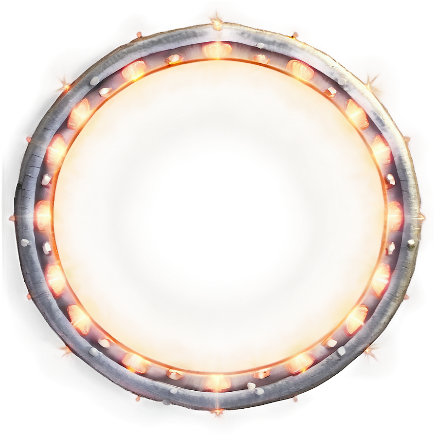 Dazzling Circle Light Png 06262024