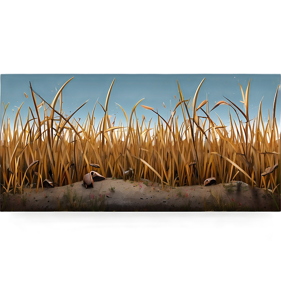 Dead Grass Landscape Png Oua