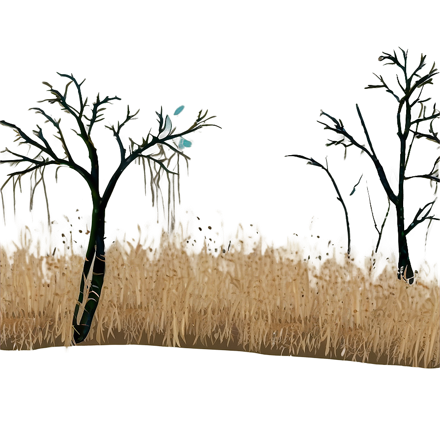 Dead Grass Under Trees Png Tax42