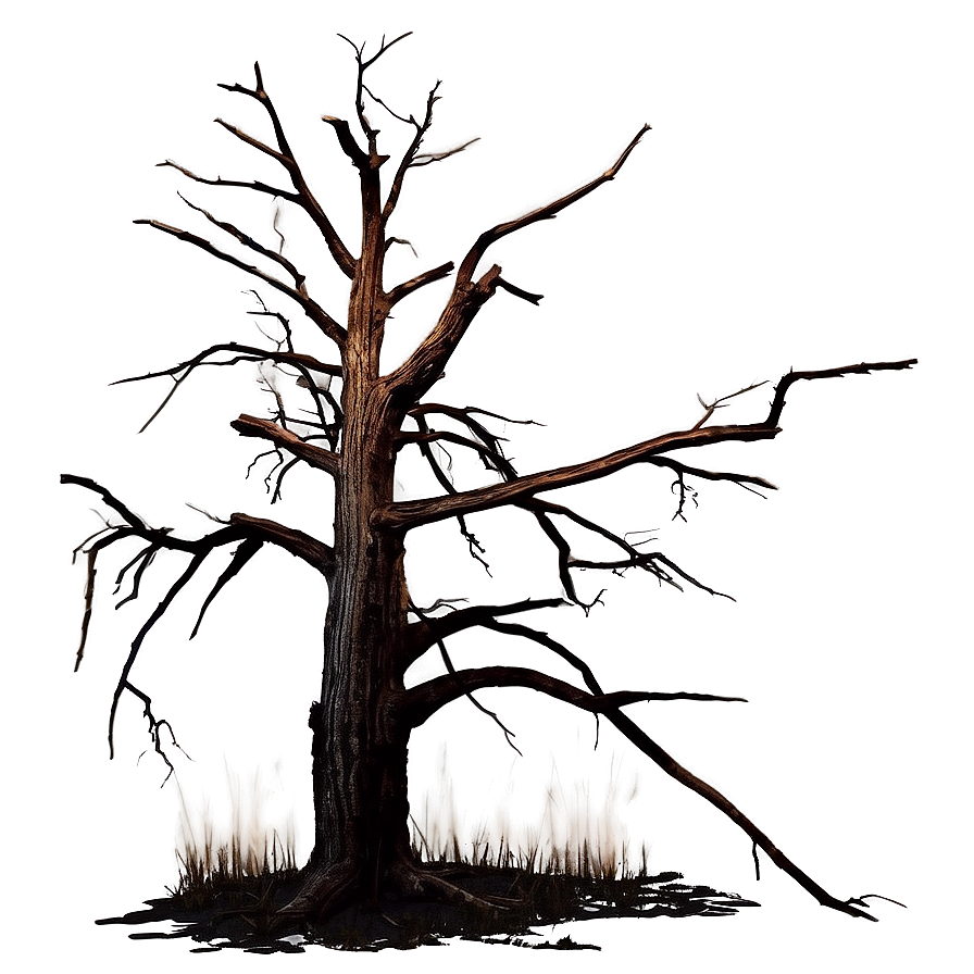 Dead Tree At Night Png 05252024