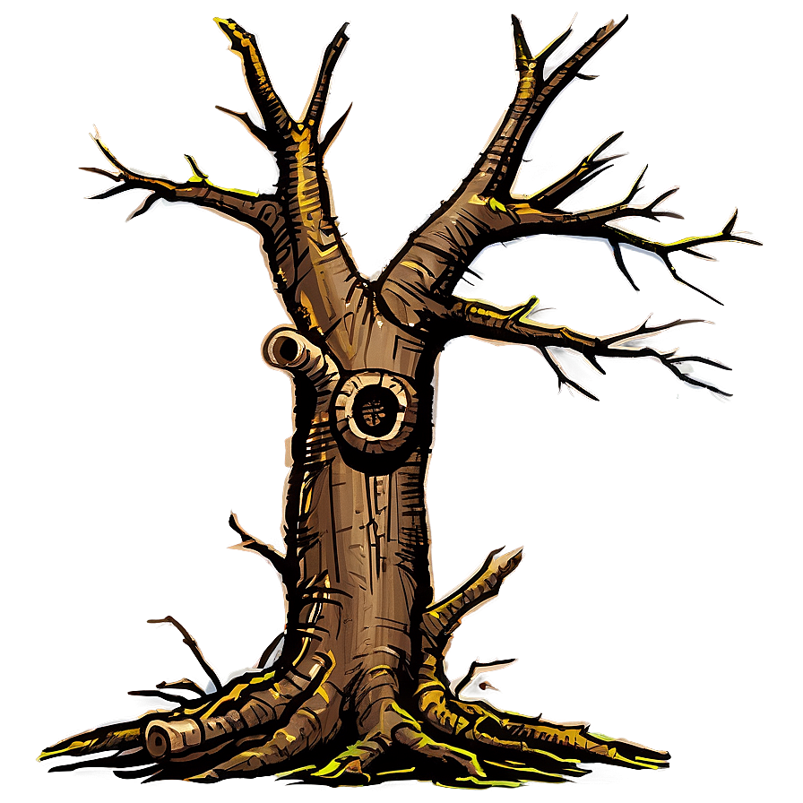 Dead Tree With Nest Png Gnc