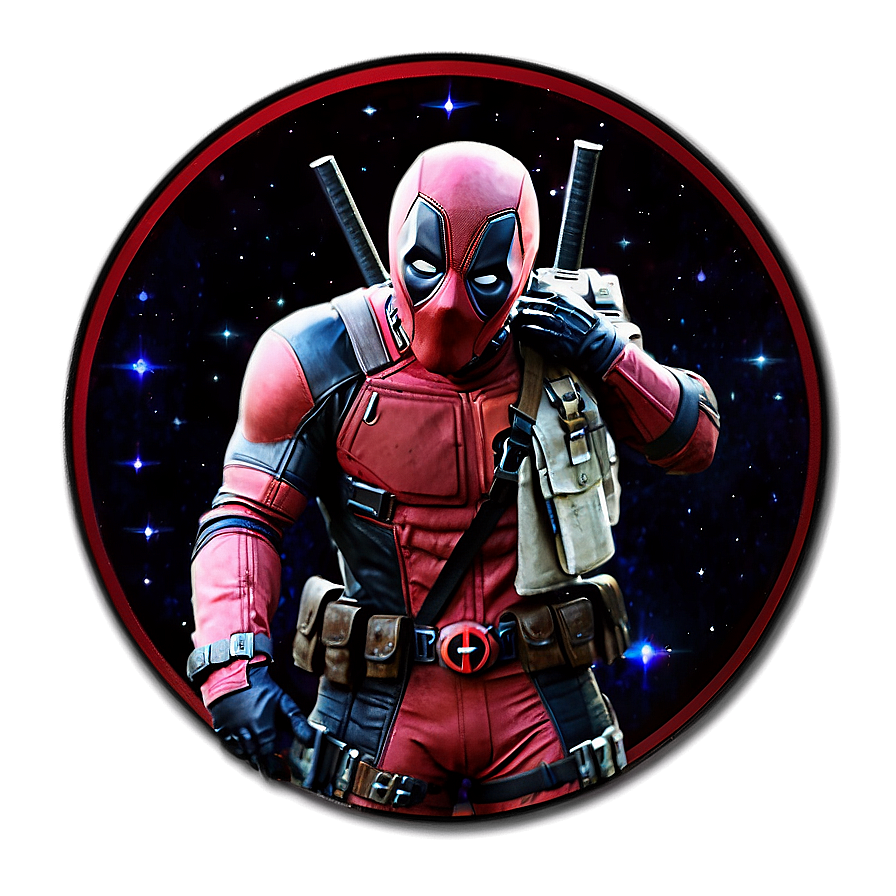 Deadpool In Space Suit Png Qve13