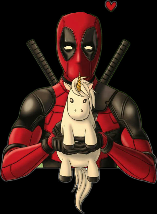 Deadpool Unicorn Love