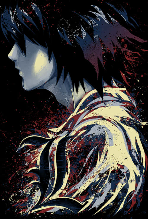 Death Note Abstract Art