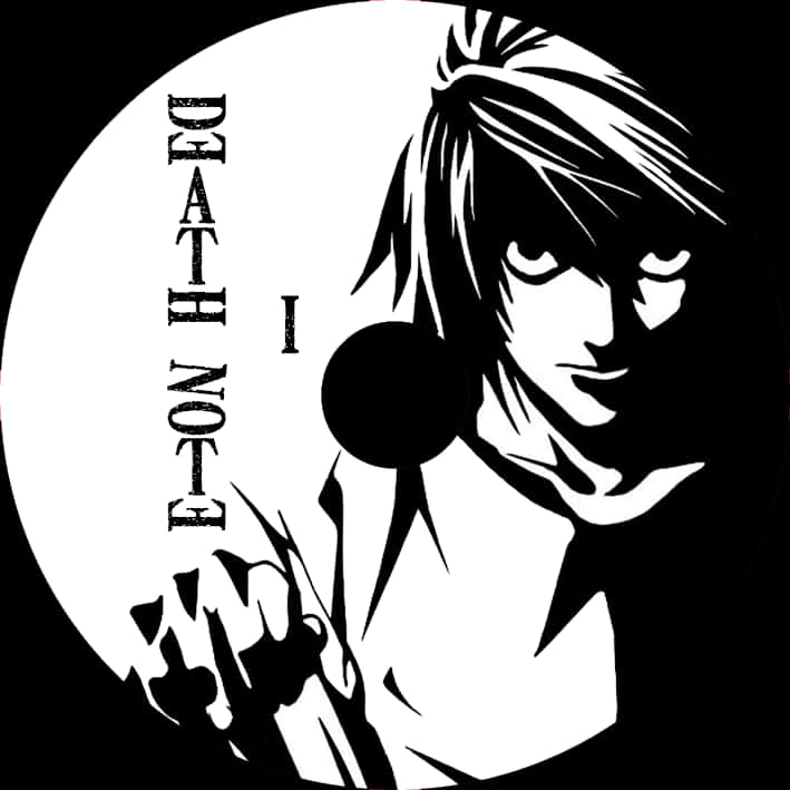 Death Note Anime Character Graphic