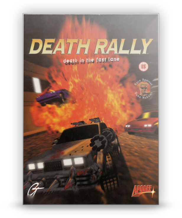 Death Rally Game Cover Art