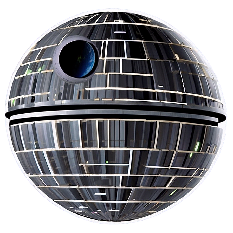 Death Star In Orbit Png Sqm23