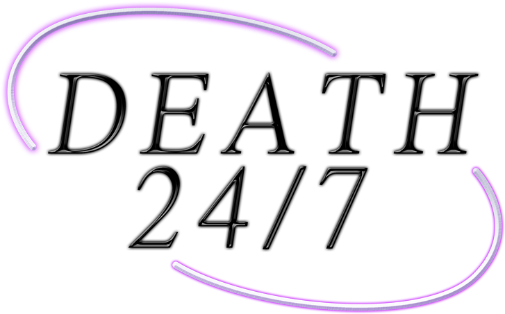 Death247 Neon Sign