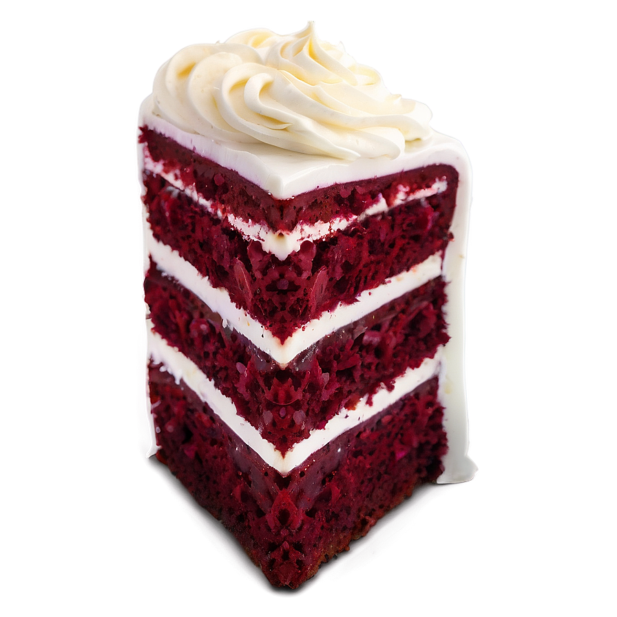 Decadent Red Velvet Cake Png 06292024