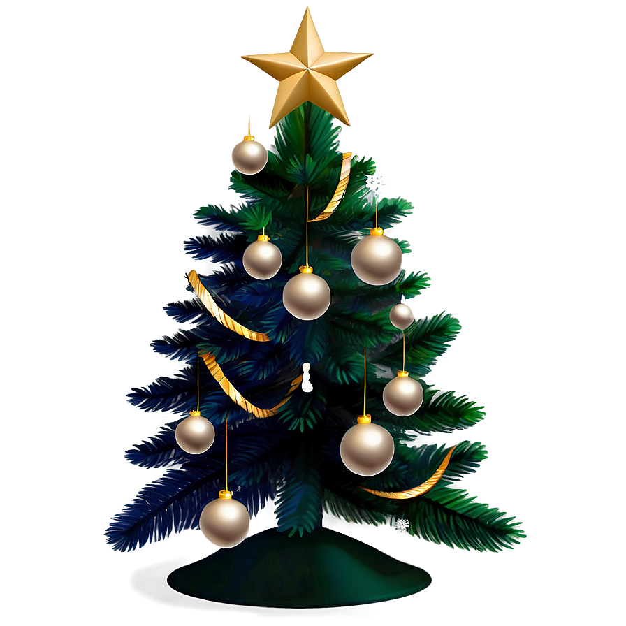 Decorated Christmas Tree Transparent Png Dkb30