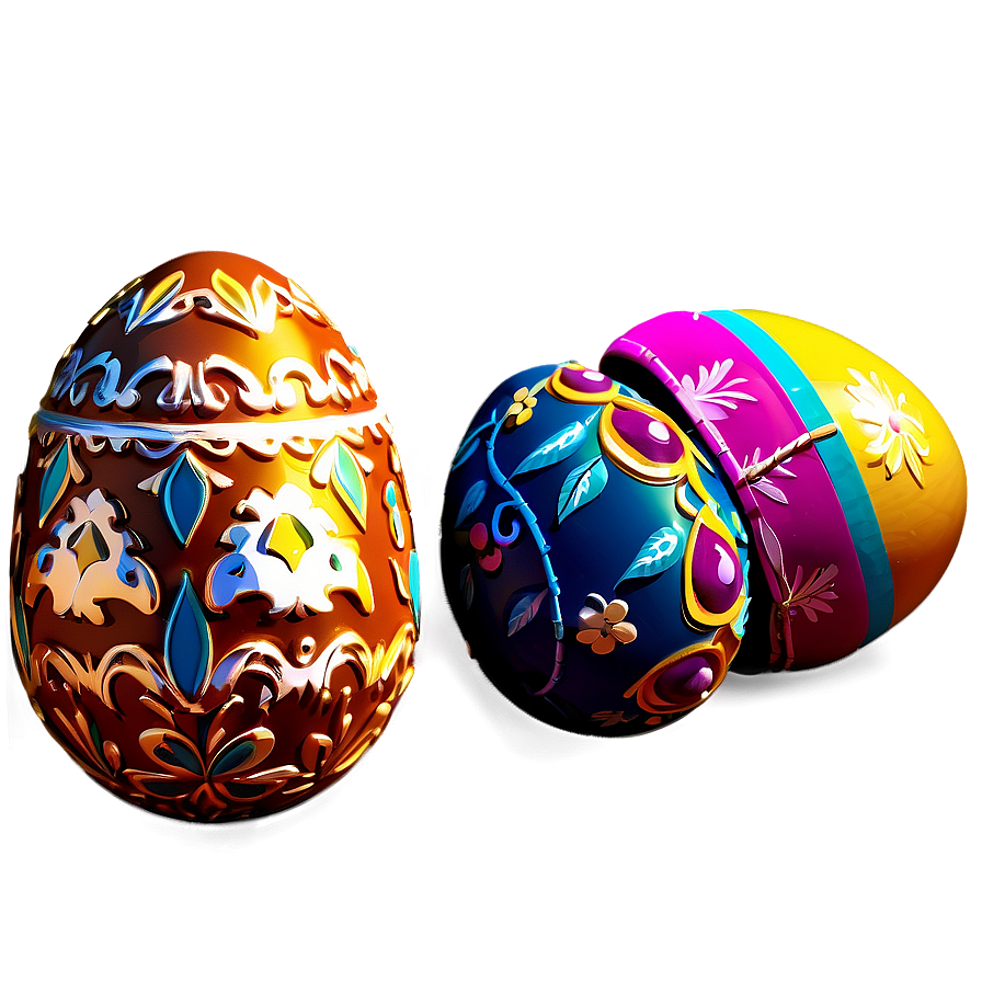 Decorated Easter Egg Png Csn