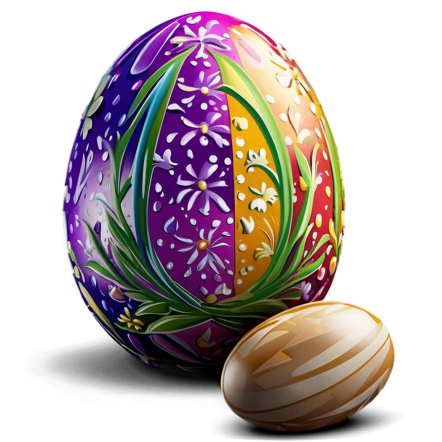 Decorated Easter Egg Png Psw32