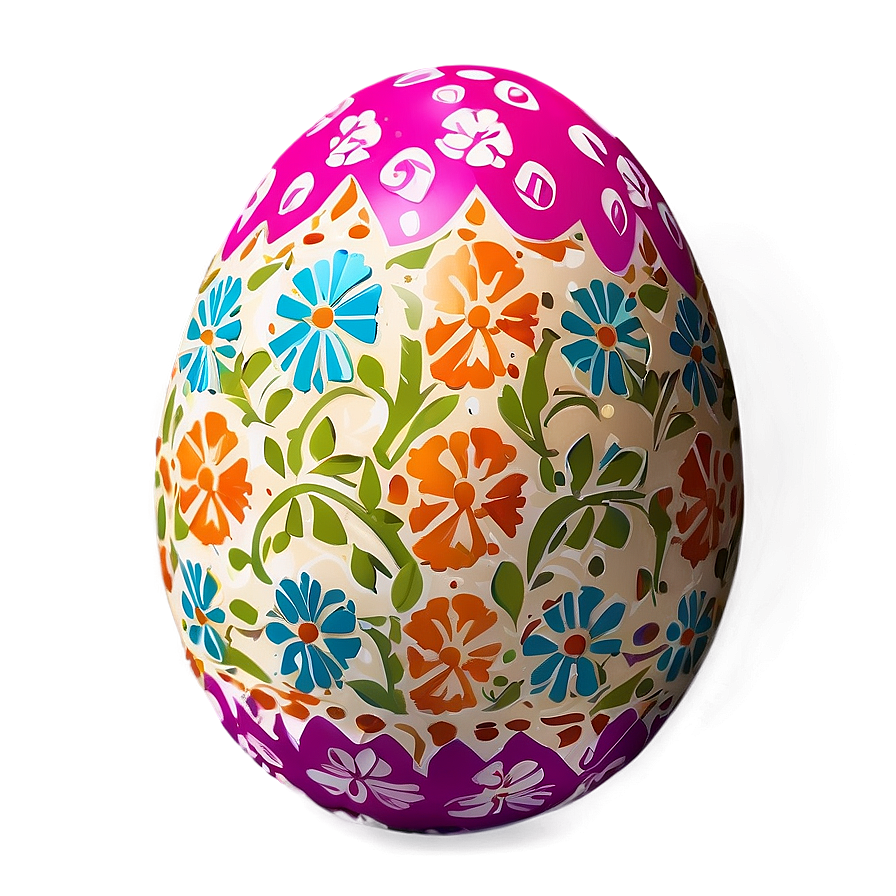 Decorated Easter Egg Png Vht