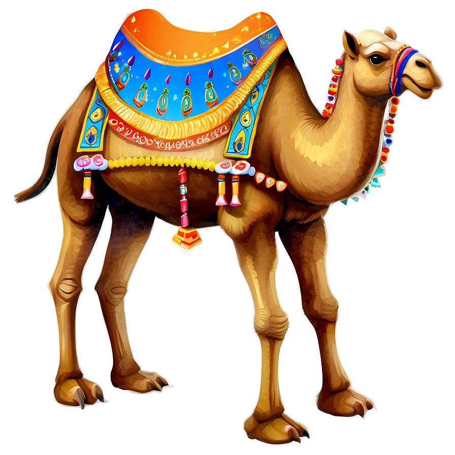 Decorated Indian Camel Png 13