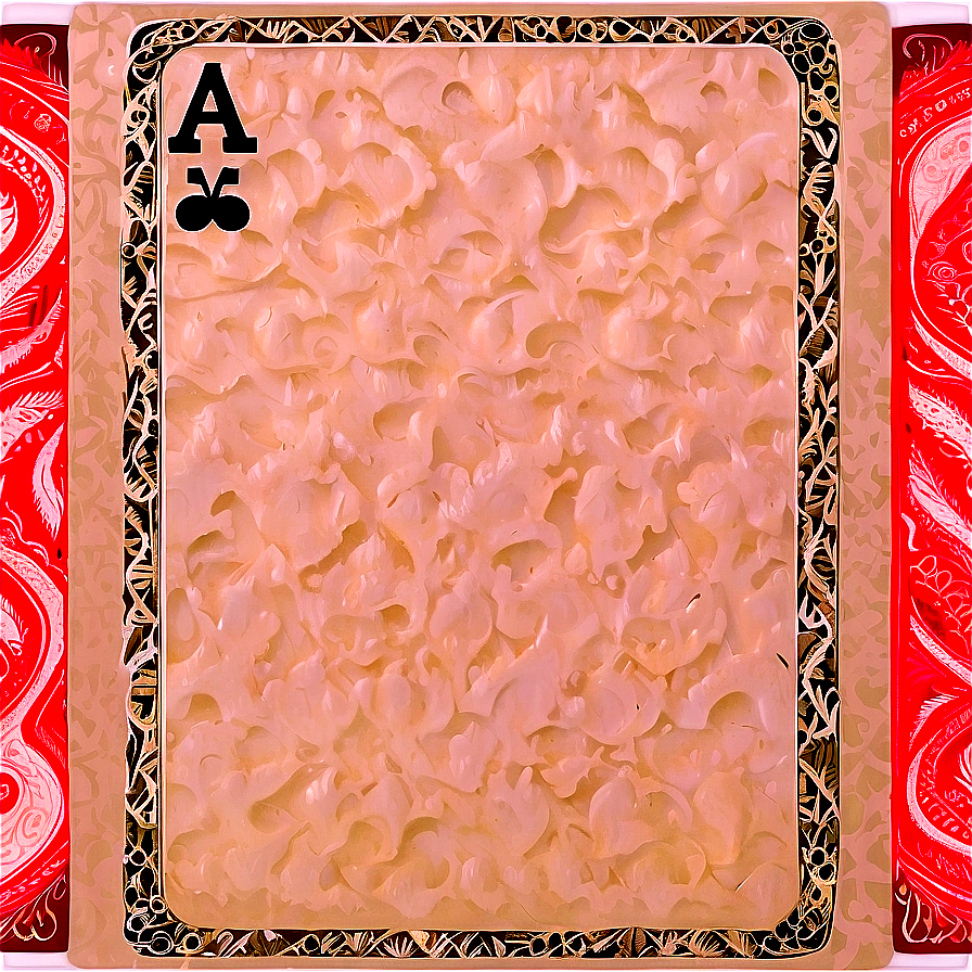 Decorative Ace Card Png 79