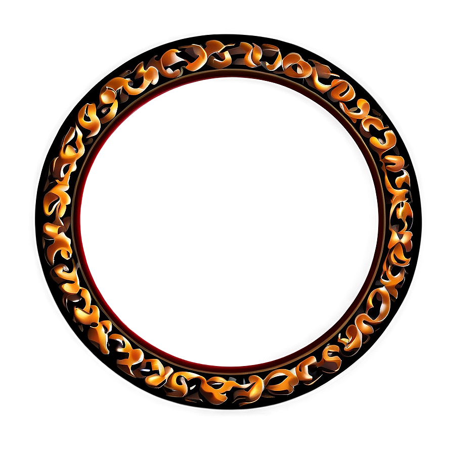 Decorative Circle Frame Png 54