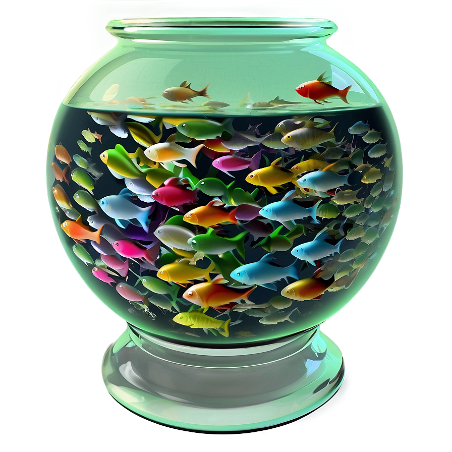 Decorative Fishbowl Png Otq